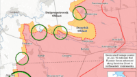карта бойових дій 20 липня 2025