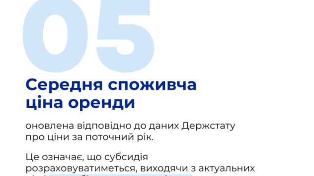 Субсидія на оренду житла для ВПО