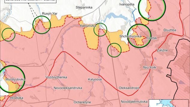 Карта бойових дій на 23 липня 2025