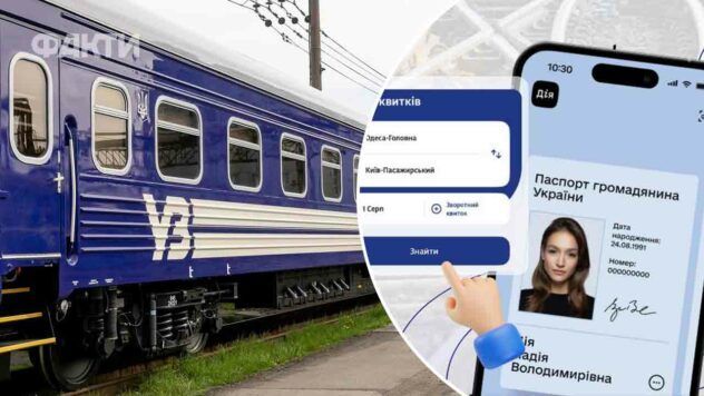 Укрзалізниця запроваджує Дія.Підпис для купівлі квитків: про які поїзди йдеться Укрзалізниця впроваджує Дія.Підпис для купівлі квитків: кого це стосується