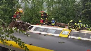 аварія потягу у німеччині