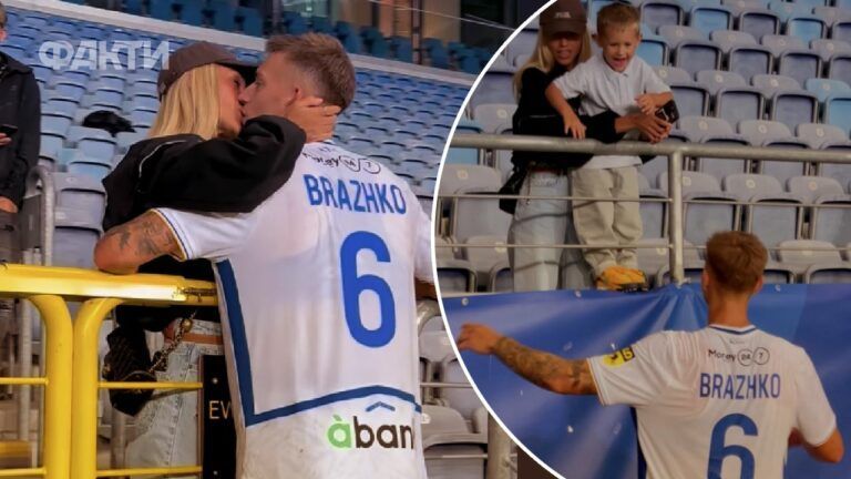 Квіткова із сином прийшла до Бражка