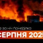 Події ночі 11 серпня: атака дронів на Україну та вибухи в російському Арзамасі