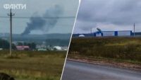 Атака дронів по терміналу зберігання Shahed у Татарстані РФ