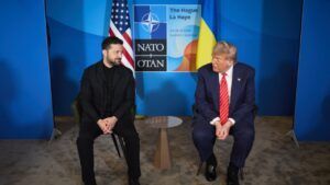 Зеленський і Трамп у Гаазі