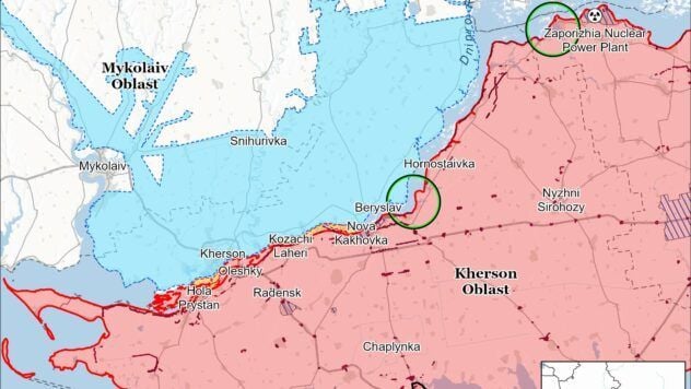 Карта бойових дій на 23 серпня 2025