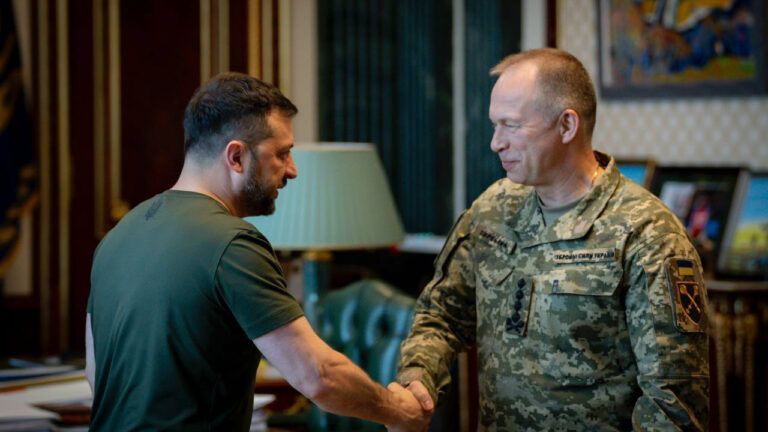 Сирський і Зеленський