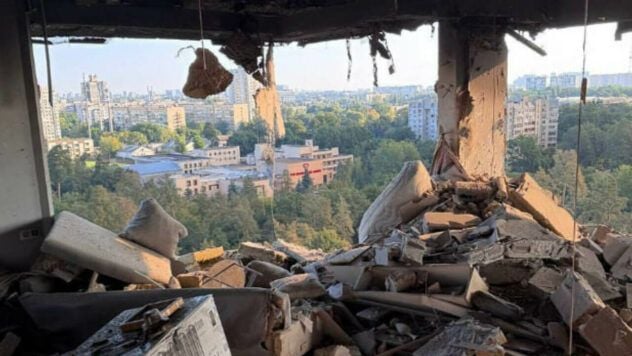 Дрон пошкодив будинок гравця збірної України Георгія Судакова Наслідки обстрілу Києва 7 вересня