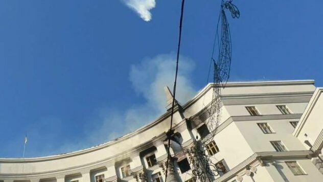 Пожежа в Кабміні 7 вересня