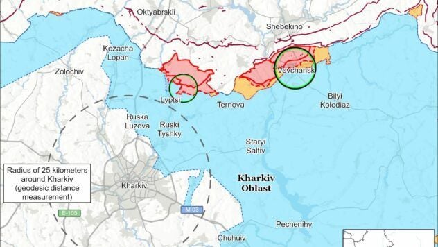 Карта бойових дій на 9 вересня 2025