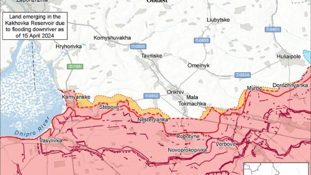 Карта бойових дій на 10 вересня 2025