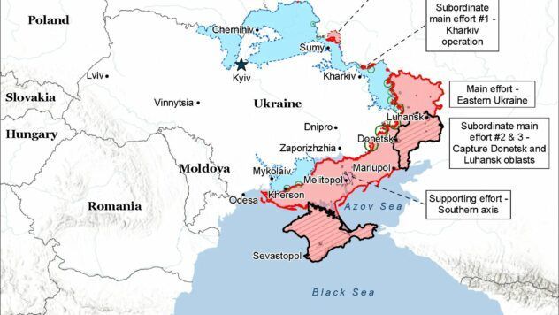 Карта бойових дій на 10 вересня 2025