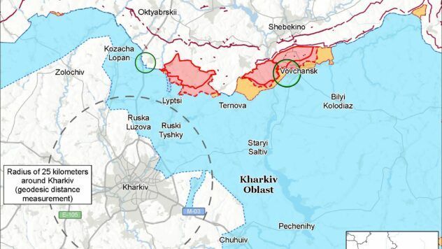 Карта бойових дій на 10 вересня 2025