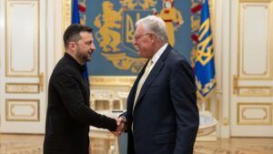 Зеленський зустрівся зі спецпредставником президента США Келлогом 11 вересня 2025