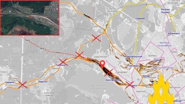 Партизаны Атеш устроили диверсию на ж/д узле под Екатеринбургом: что известно Диверсія Атеш під Єкатеринбургом