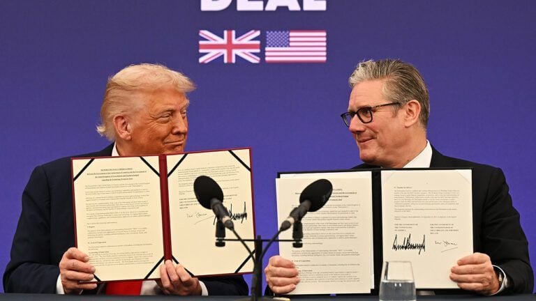 Стармер і Трамп