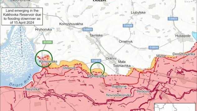 Карта бойових дій на 19 сентября 2025