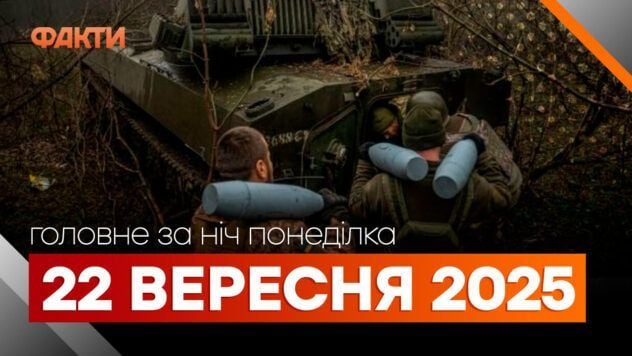 Головні новини за ніч 22 вересня: добірка актуальних подій