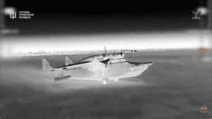 Дрони ГУР у Криму атакували два літаки-амфібії Бе-12 Чайка