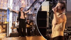 Это же не стриптиз: Вакарчук объяснил, почему раздевается на сцене Святослав Вакарчук