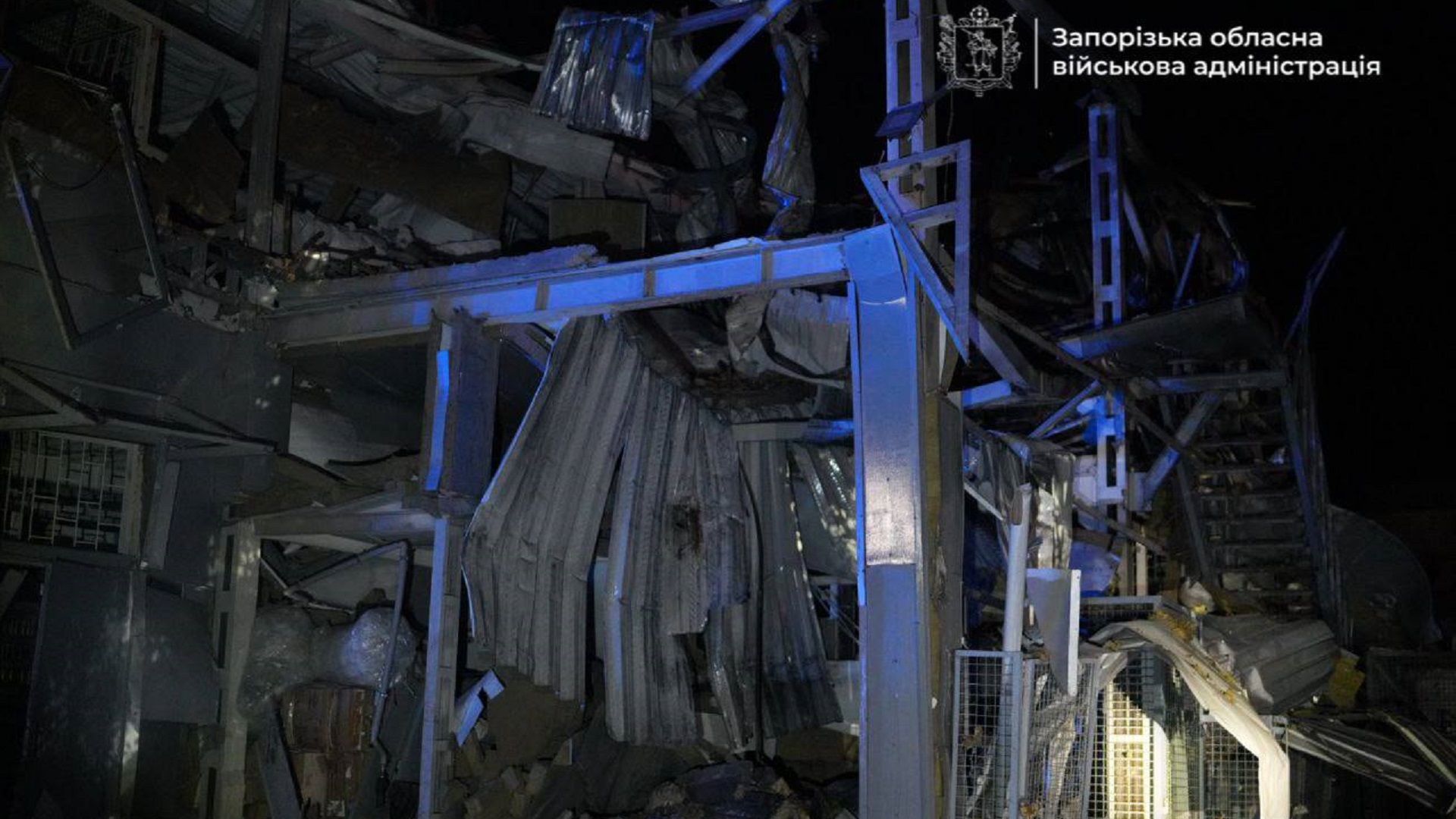 удар по АТБ Запоріжжя
