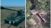 удар по САУ Коксан