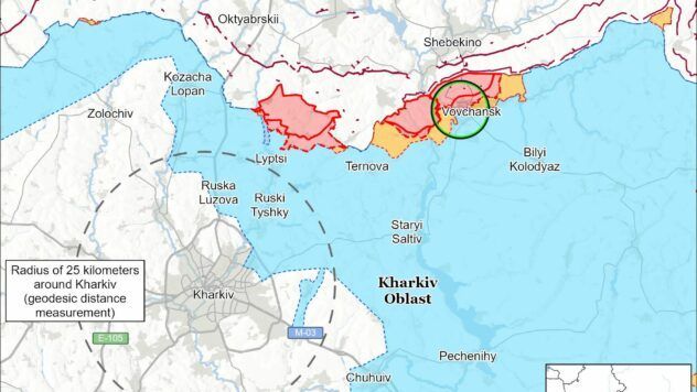 Карта бойових дій на 30 вересня 2025