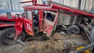 У Харківській області під час гасіння пожежі на міні підірвався рятувальник