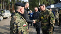 В Польше открыли учебный центр для украинских военных