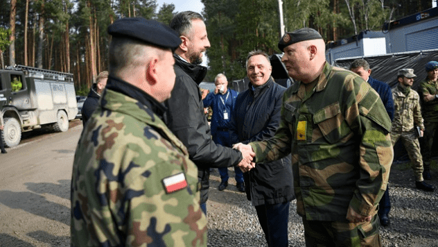 В Польше открыли учебный центр для украинских военных