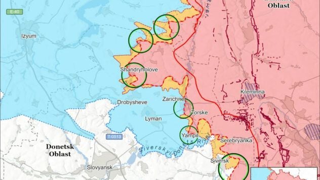 карта бойових дій