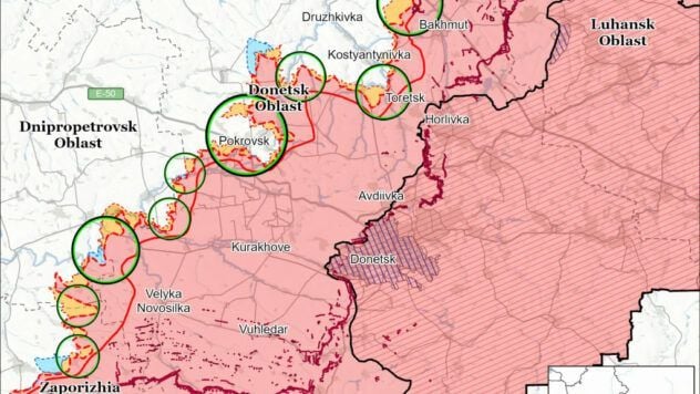 карта бойових дій