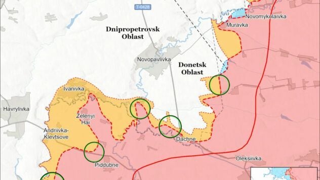 карта бойових дій