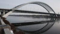 Подільський міст у Києві не працюватиме під час повітряних тривог