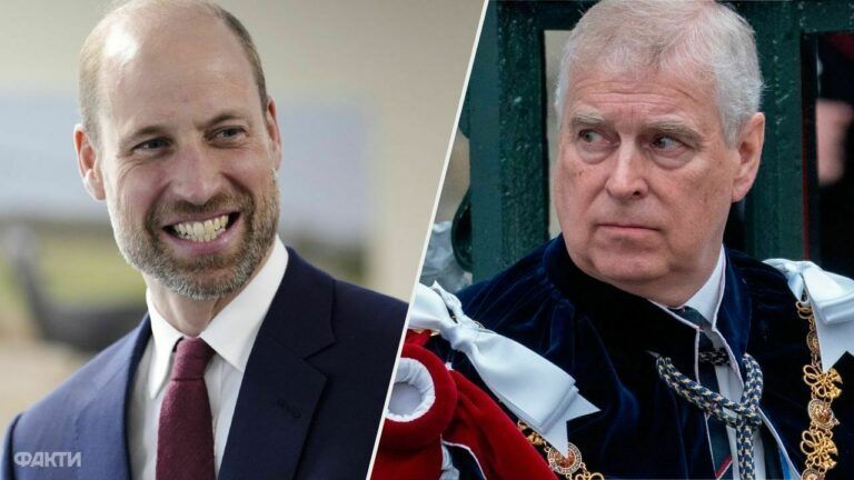 принц Вільям та принц Ендрю