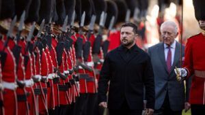 Чарльз III, Володимир Зеленський