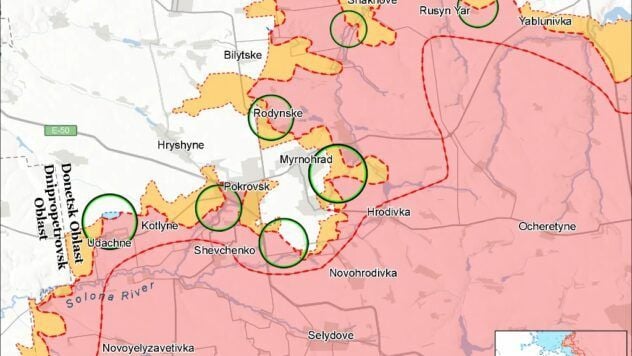 карта на 25 жовтня