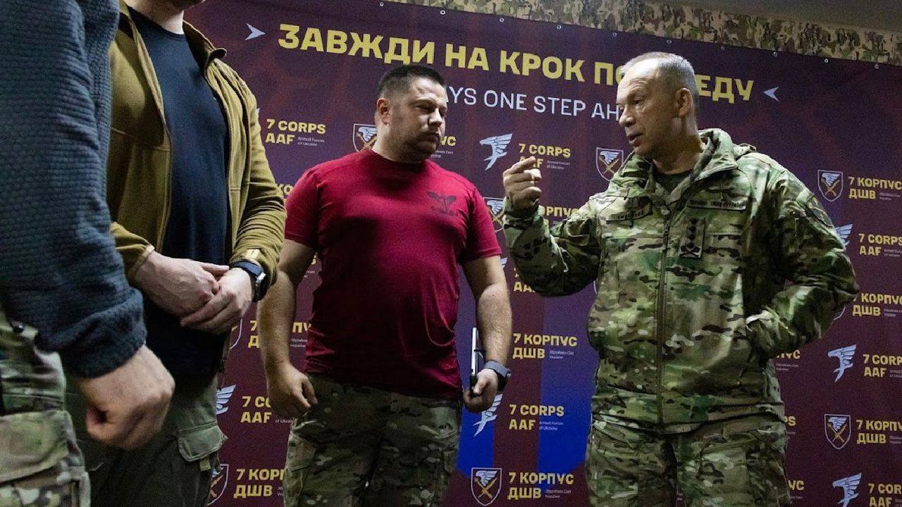 Олександр Сирський – поїздка на гарячий напрямок фронту