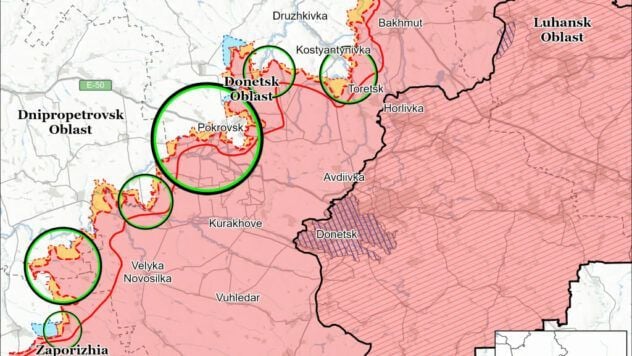 карта бойових дій