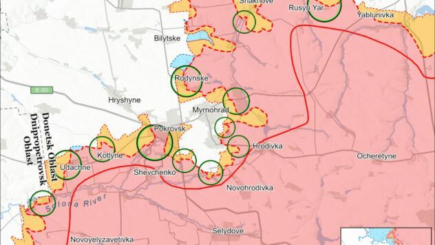 карта бойових дій