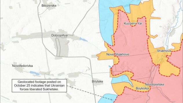 карта бойових дій