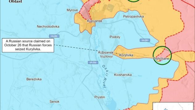 карта бойових дій