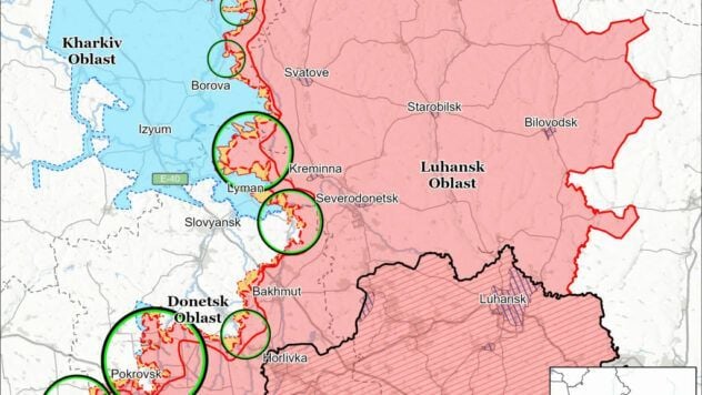 карта бойових дій