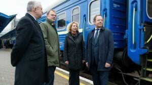 глава МЗС Нідерландів Девід ван Віл у Києві 28 жовтня 2025 року