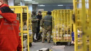 Вибух на Укрпошті в Києві: поліція затримала чоловіка