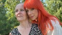 Світлана Тарабарова з мамою