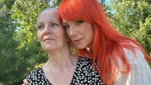 Світлана Тарабарова з мамою