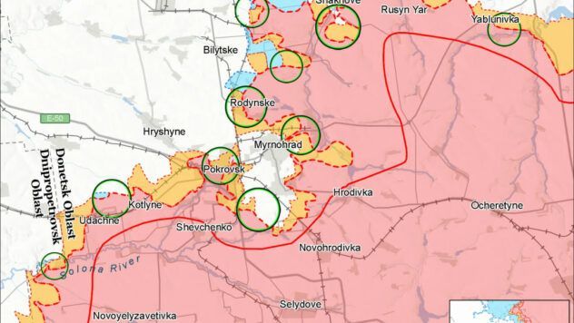 карта бойових дій