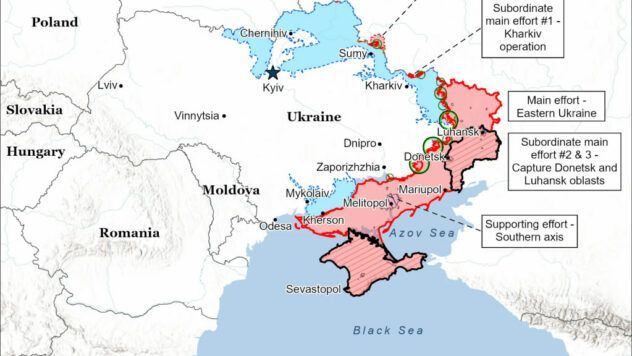 карта бойових дій