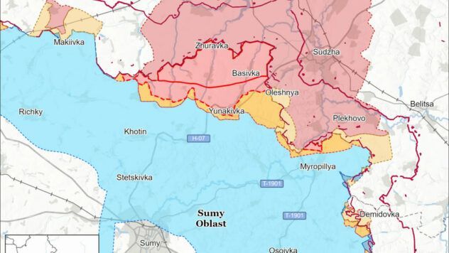 карта бойових дій